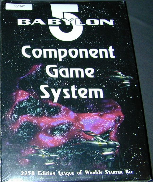 Babylon 5 Component Game System: 2258 Edition League of Worlds Starter Kit doboz