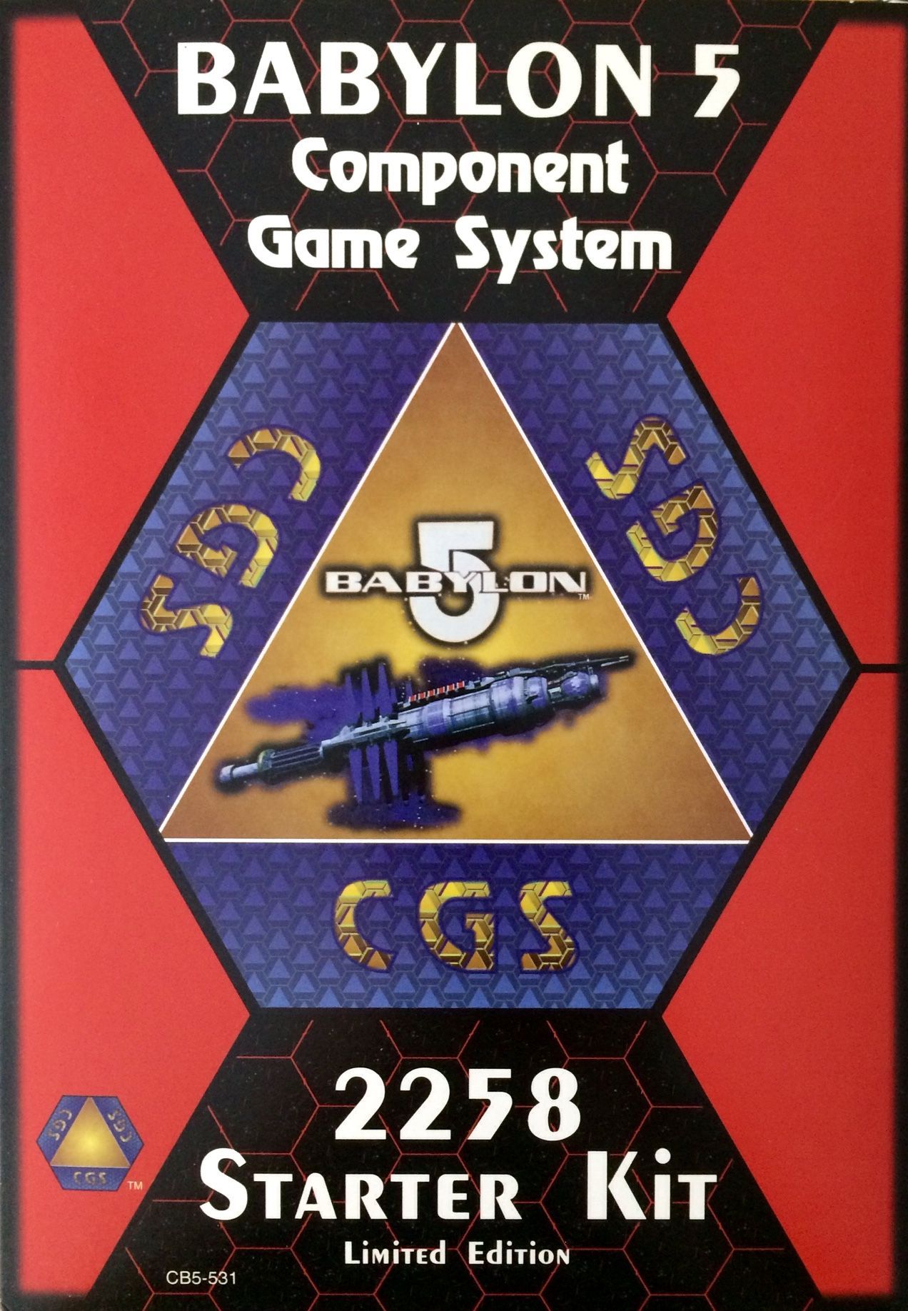 Babylon 5 Component Game System: 2258 Starter Kit – Narn doboz