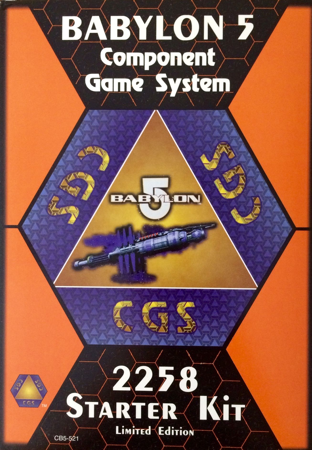 Babylon 5 Component Game System: 2258 Starter Kit – Centauri doboz