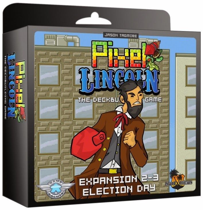 Pixel Lincoln: The Deckbuilding Game – Expansion 2-3: Election Day box art