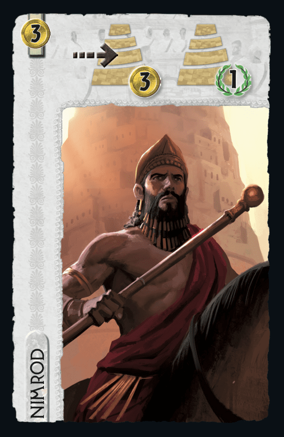 7 Wonders: Leaders – Nimrod doboz