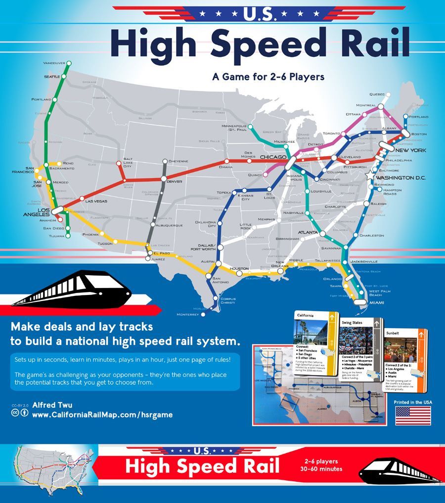 Coperta US High Speed Rail