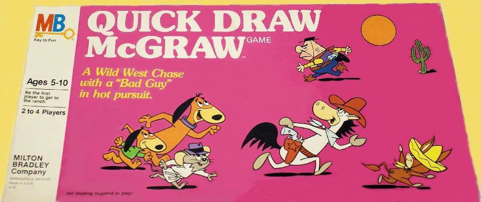 Quick Draw McGraw Board Game box art