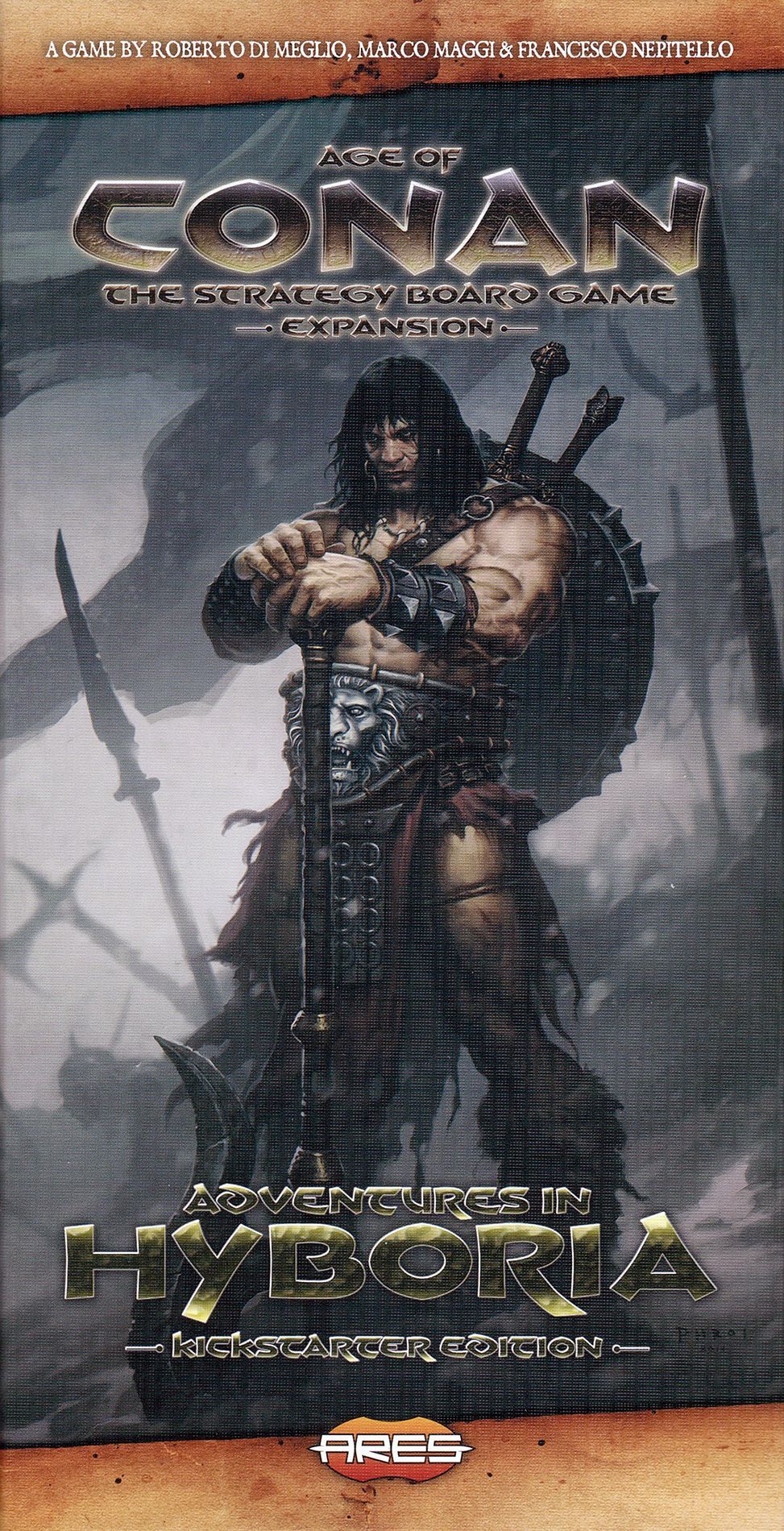 Age of Conan: The Strategy Board Game – Adventures in Hyboria doboz