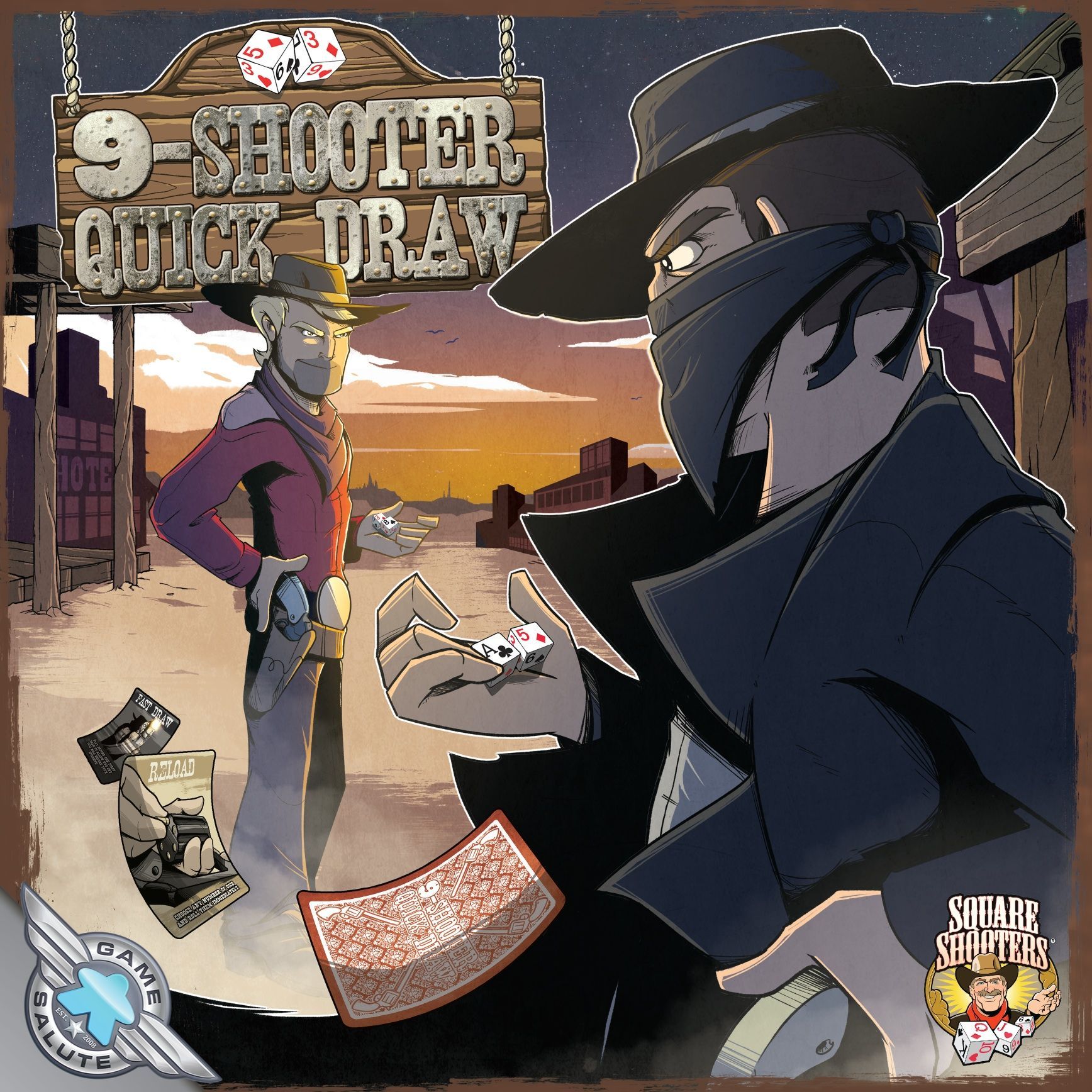 9-Shooter Quick Draw box art