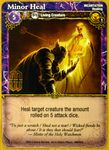 Mage Wars: Minor Heal Promo Card