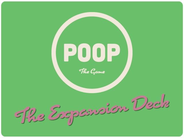Poop: The Game – The Expansion Deck box art