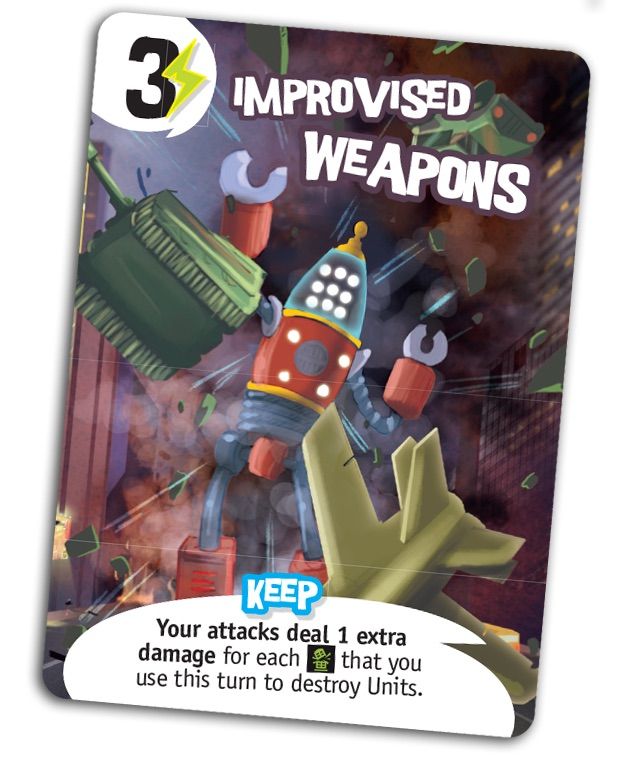 King of New York: Improvised Weapons box art