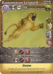 Mage Wars: Kumanjaran Leopard Promo Card