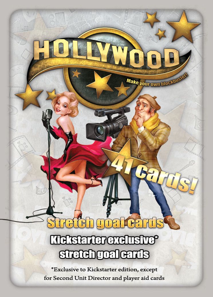 Hollywood: Stretch Goal Cards box art