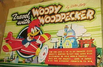Travel with Woody Woodpecker box art