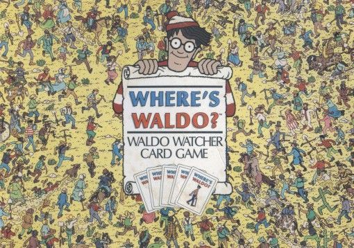 Coperta Where's Waldo? Waldo Watcher Card Game
