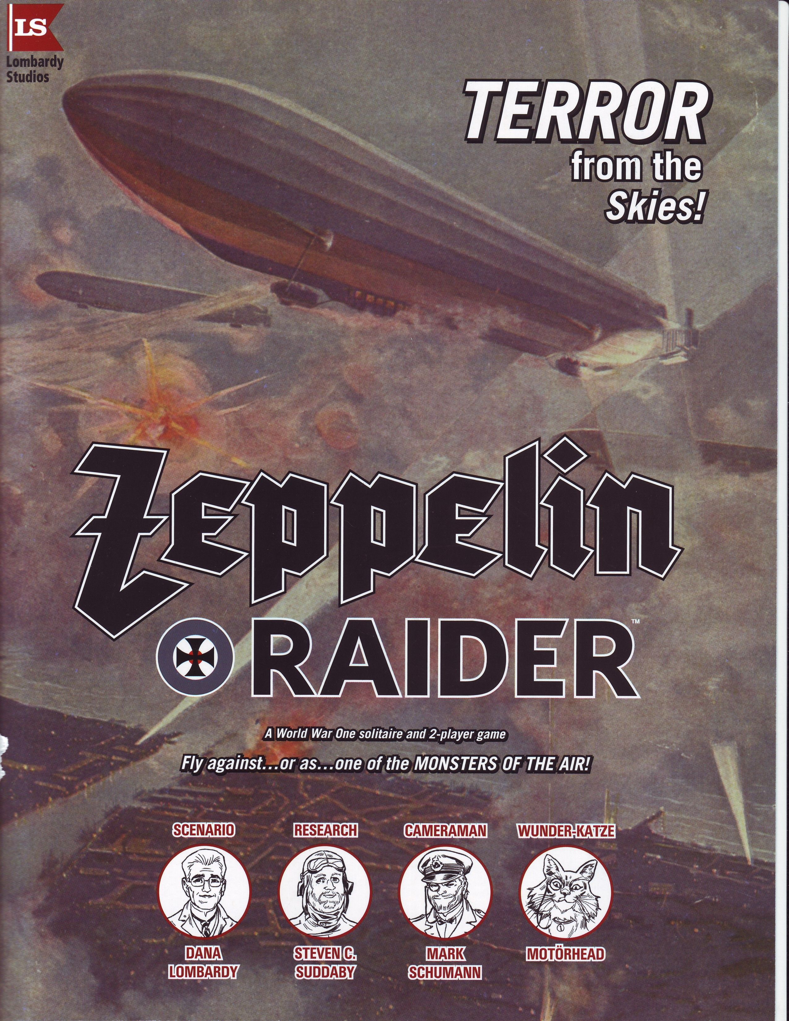 Coperta Zeppelin Raider