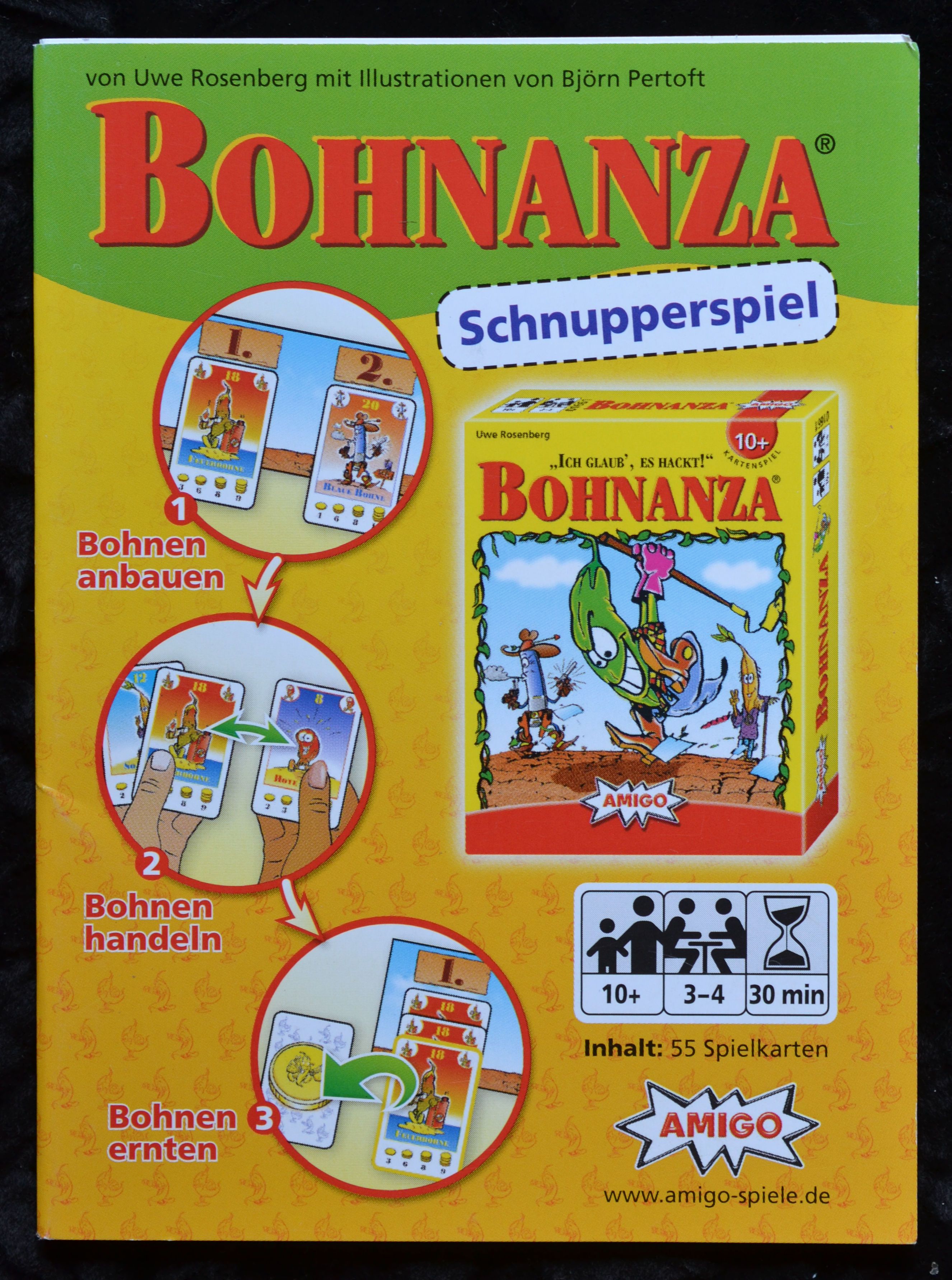 Coperta Bohnanza Schnupperspiel