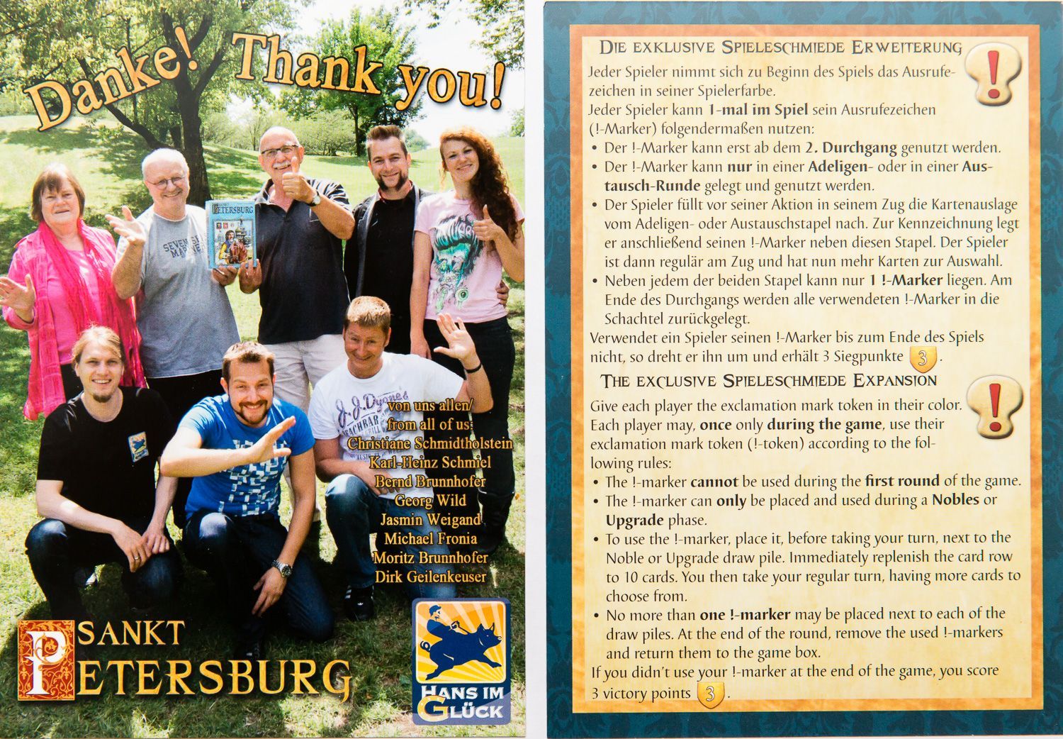 Saint Petersburg (Second Edition): The Exclusive Spieleschmiede Expansion doboz
