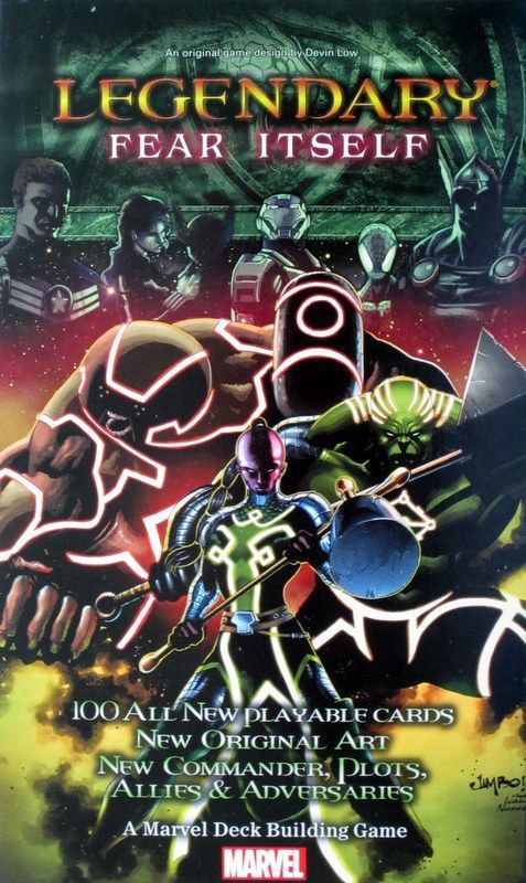 Coperta Legendary: A Marvel Deck Building Game – Fear Itself