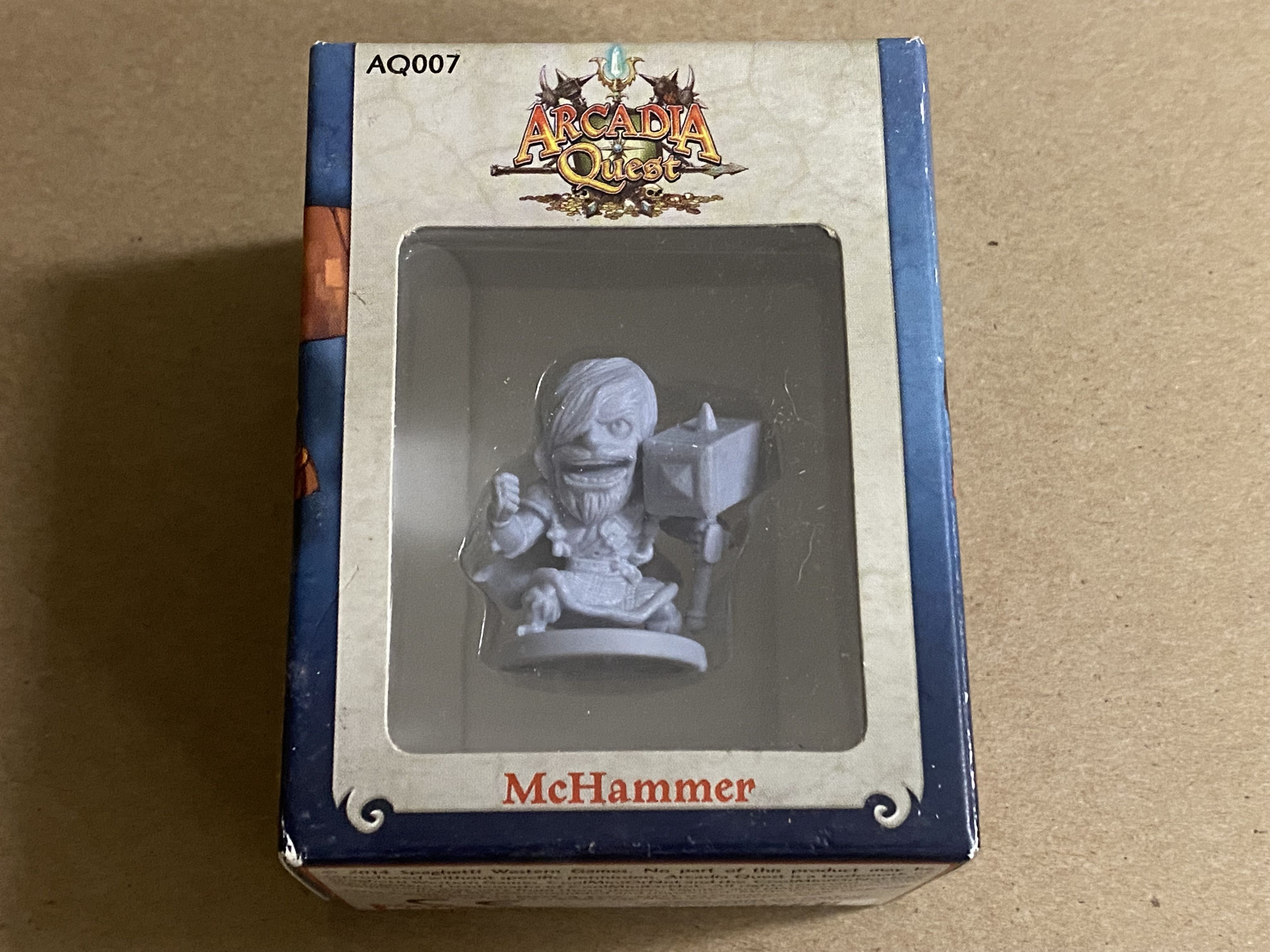 Arcadia Quest: McHammer box art