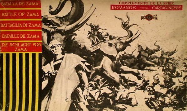 Batalla de Zama Complemento de la serie Romanos contra Cartagineses doboz