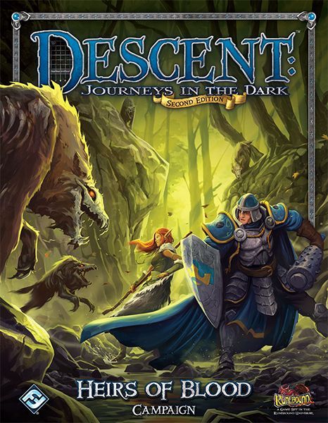 Coperta Descent: Journeys in the Dark (Second Edition) – Heirs of Blood