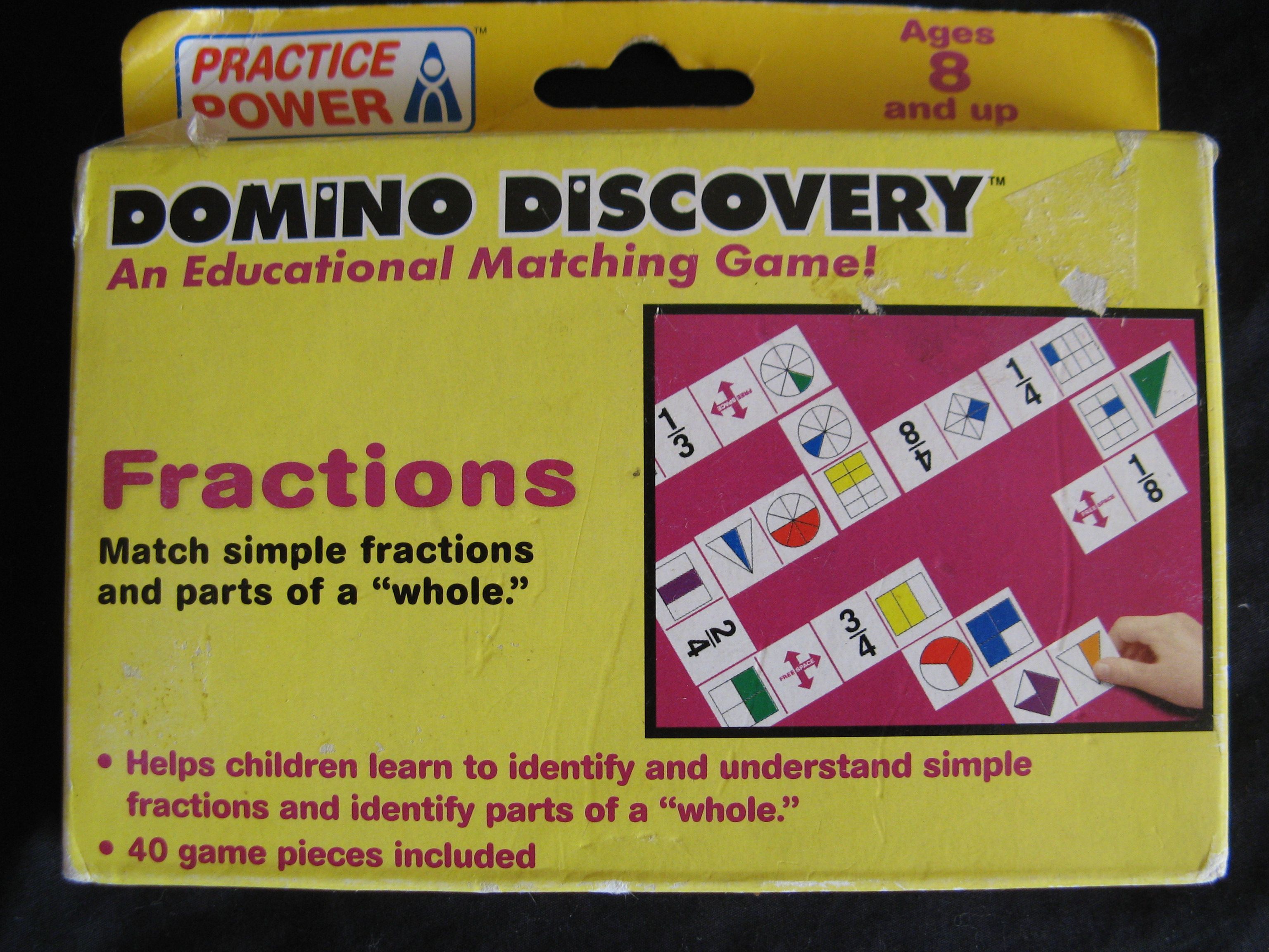 Coperta Domino Discovery Fractions