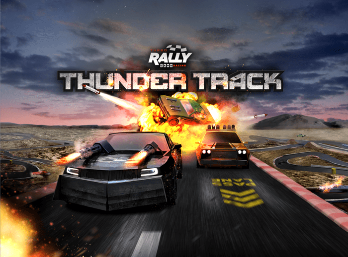 Turbo Rally Card Racing: Thunder Track doboz