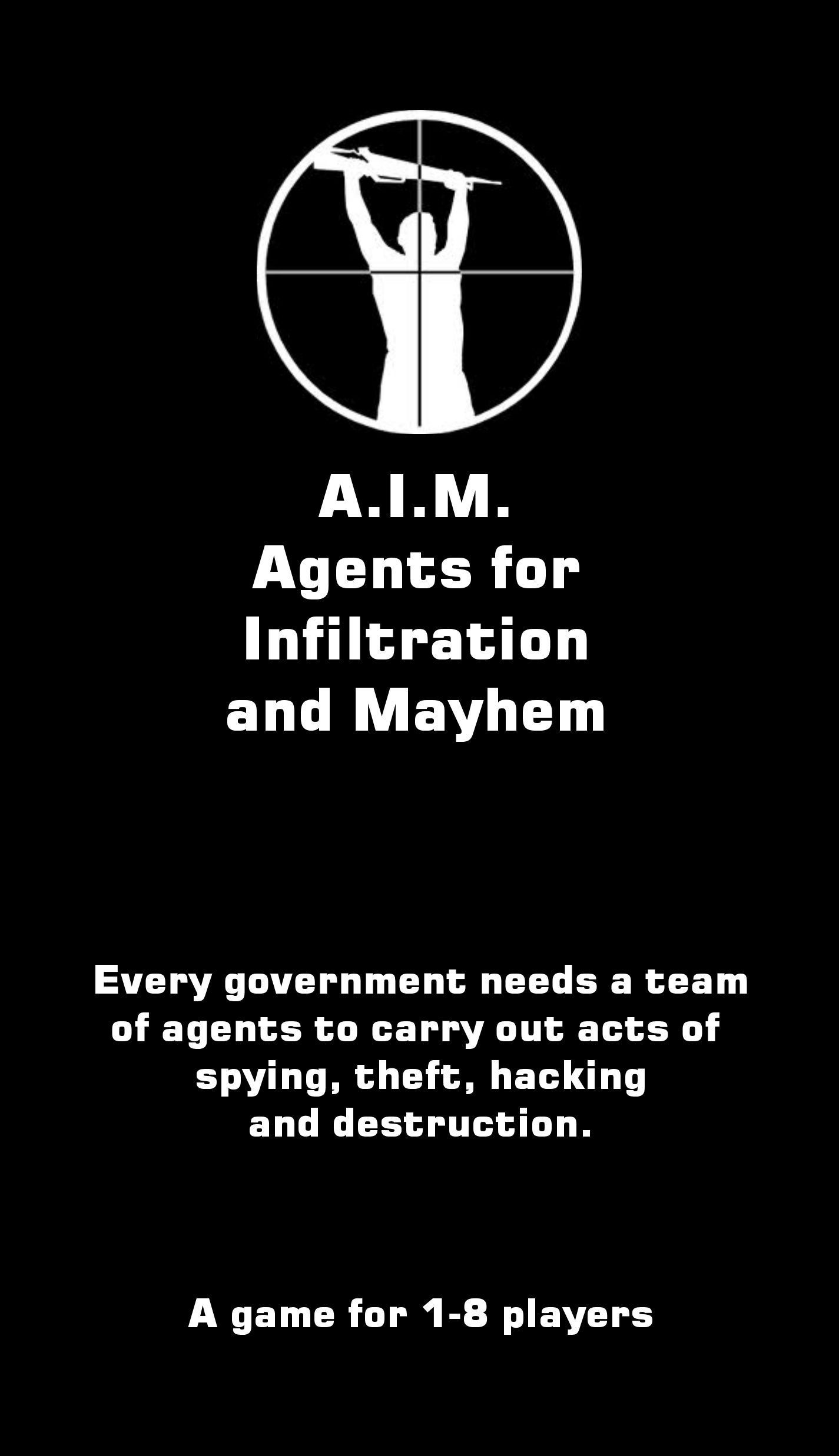 Coperta A.I.M. Agents for Infiltration and Mayhem