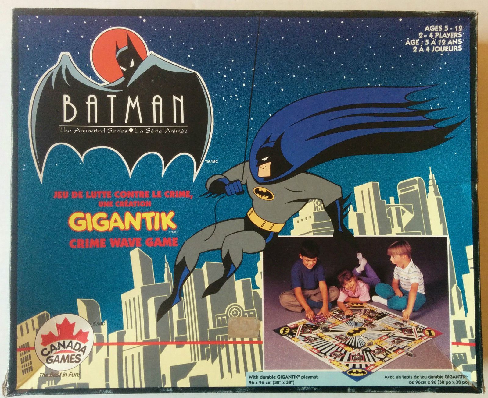 Batman: The Animated Series – Gigantik Crime Wave Game doboz