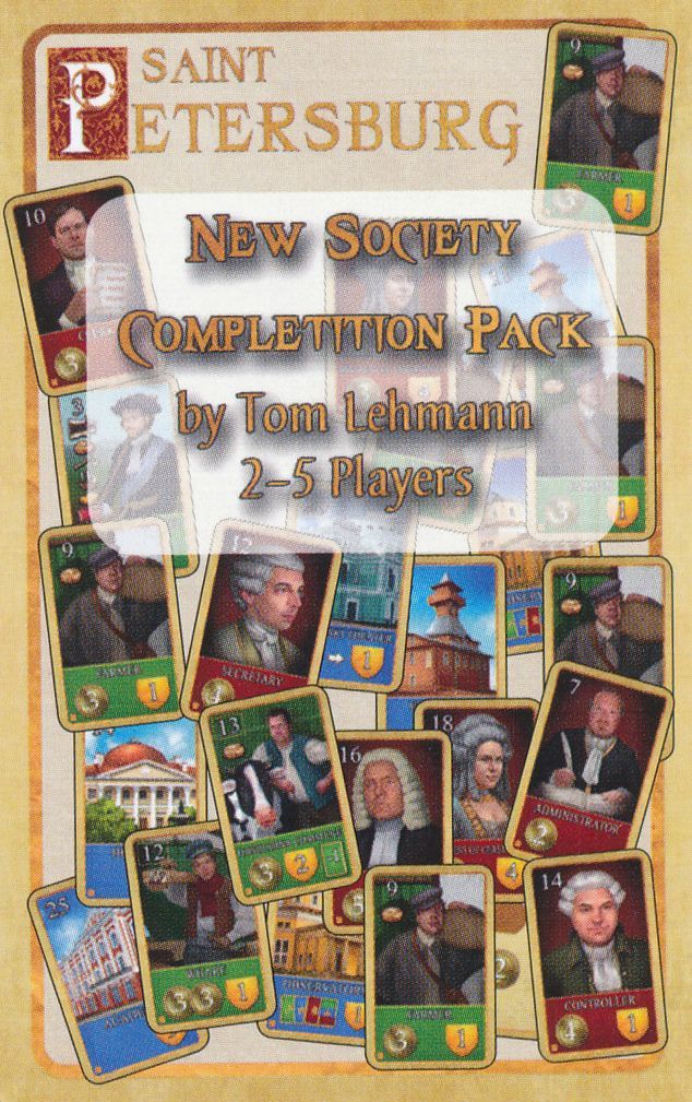 Saint Petersburg (Second Edition): New Society Completition Pack box art