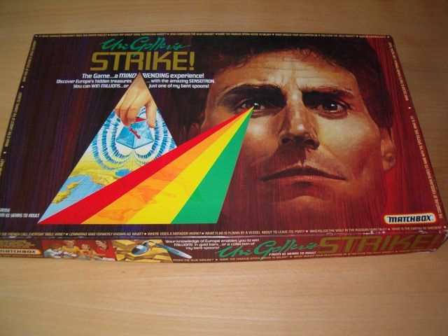 Uri Geller's Strike! box art