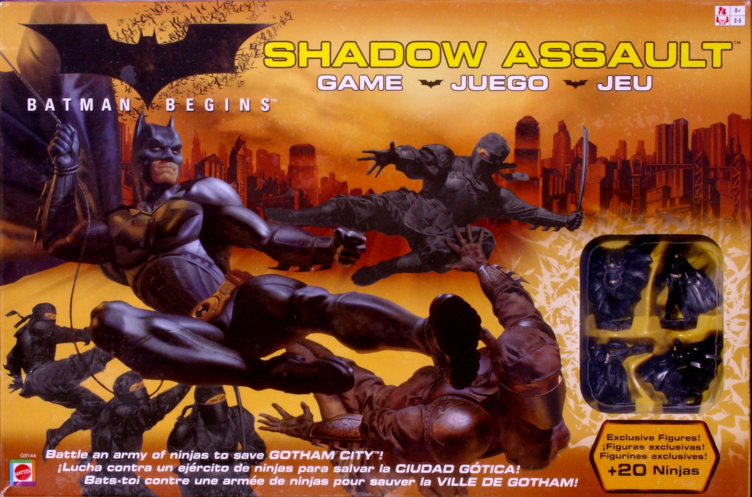 Batman Begins: Shadow Assault box art