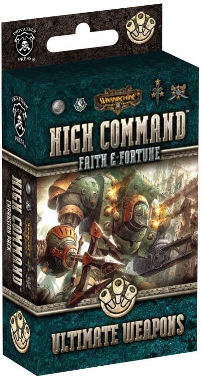 Warmachine: High Command – Faith & Fortune: Ultimate Weapons doboz