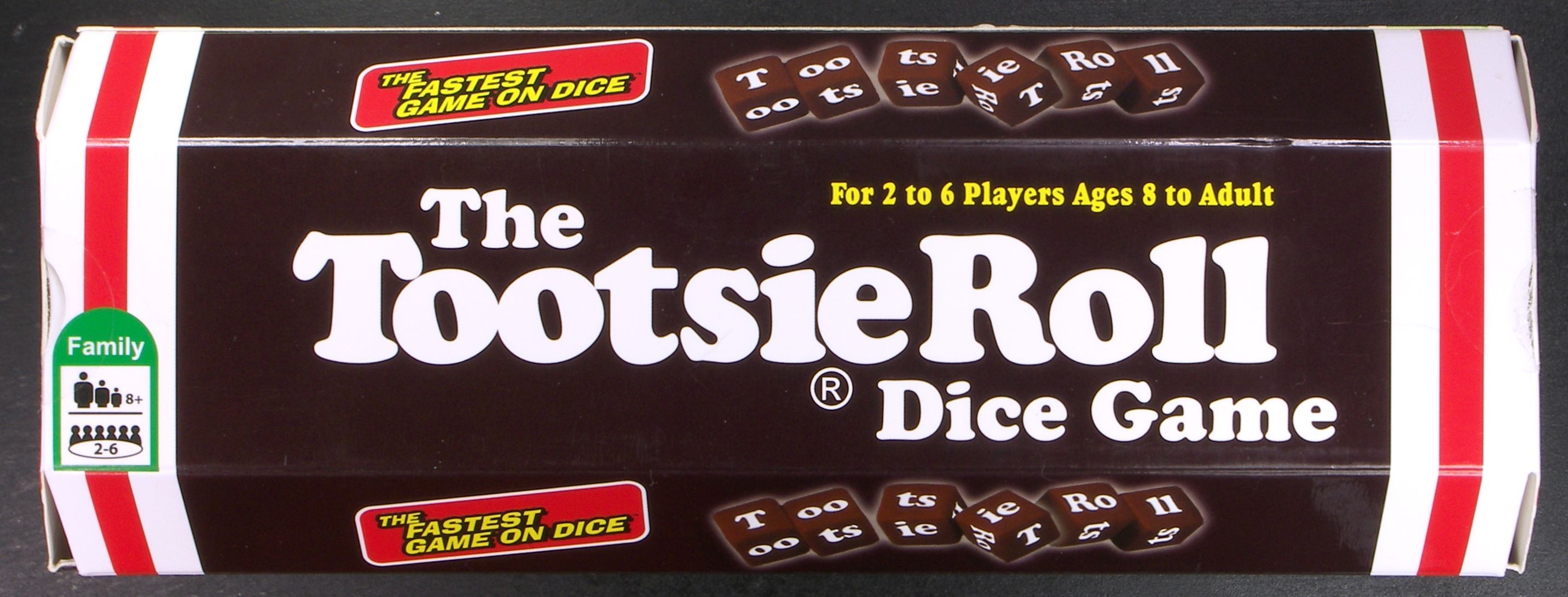 The Tootsie Roll Dice Game box art
