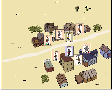 Coperta Bounty Hunter: A Game of Adventure in the Old West.