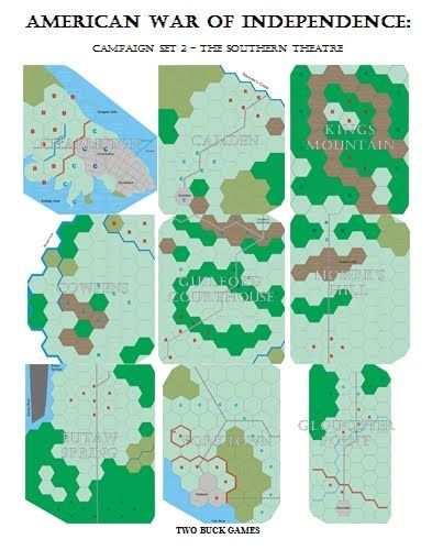 American War of Independence: Campaign Set 2 – The Southern Theatre doboz