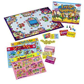 Let's Go Shopping Game box art