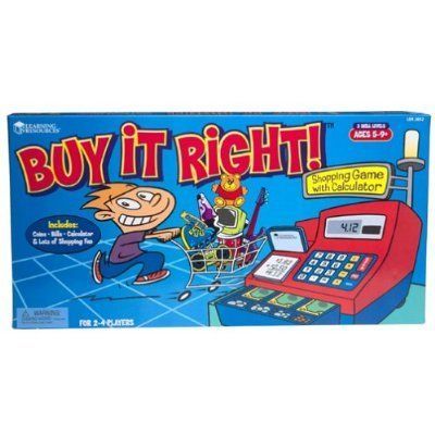Coperta Buy It Right Shopping Game