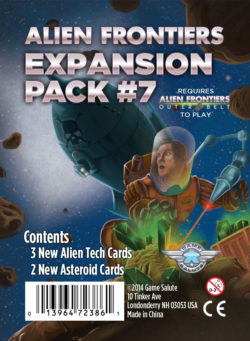 Alien Frontiers: Expansion Pack #7 box art