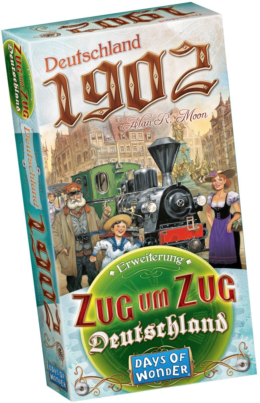 Coperta Zug um Zug: Deutschland – Deutschland 1902