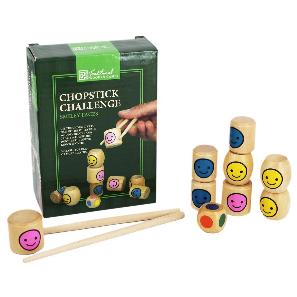 Chopstick Challenge: Smiley Faces box art