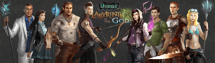 Demi: Labyrinth of the Gods box art