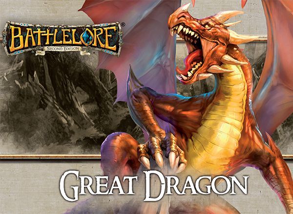 Coperta BattleLore: Second Edition – Great Dragon Reinforcement Pack