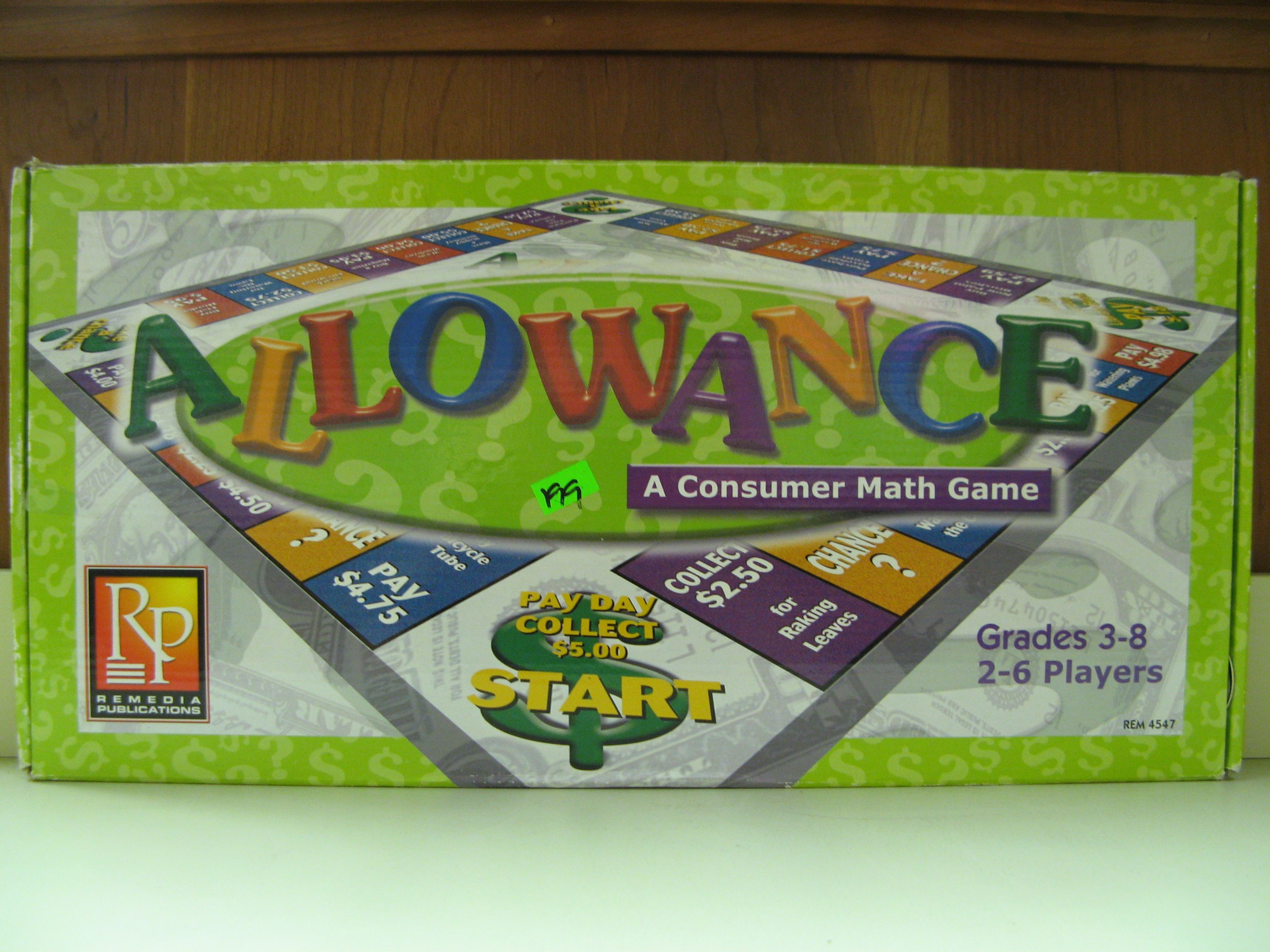 Allowance box art