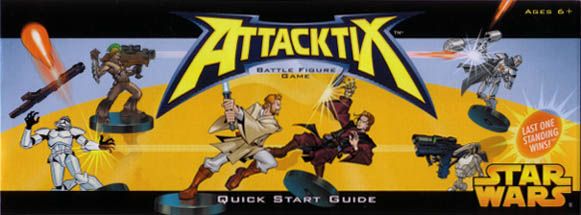 Coperta Attacktix Battle Figure Game: Star Wars