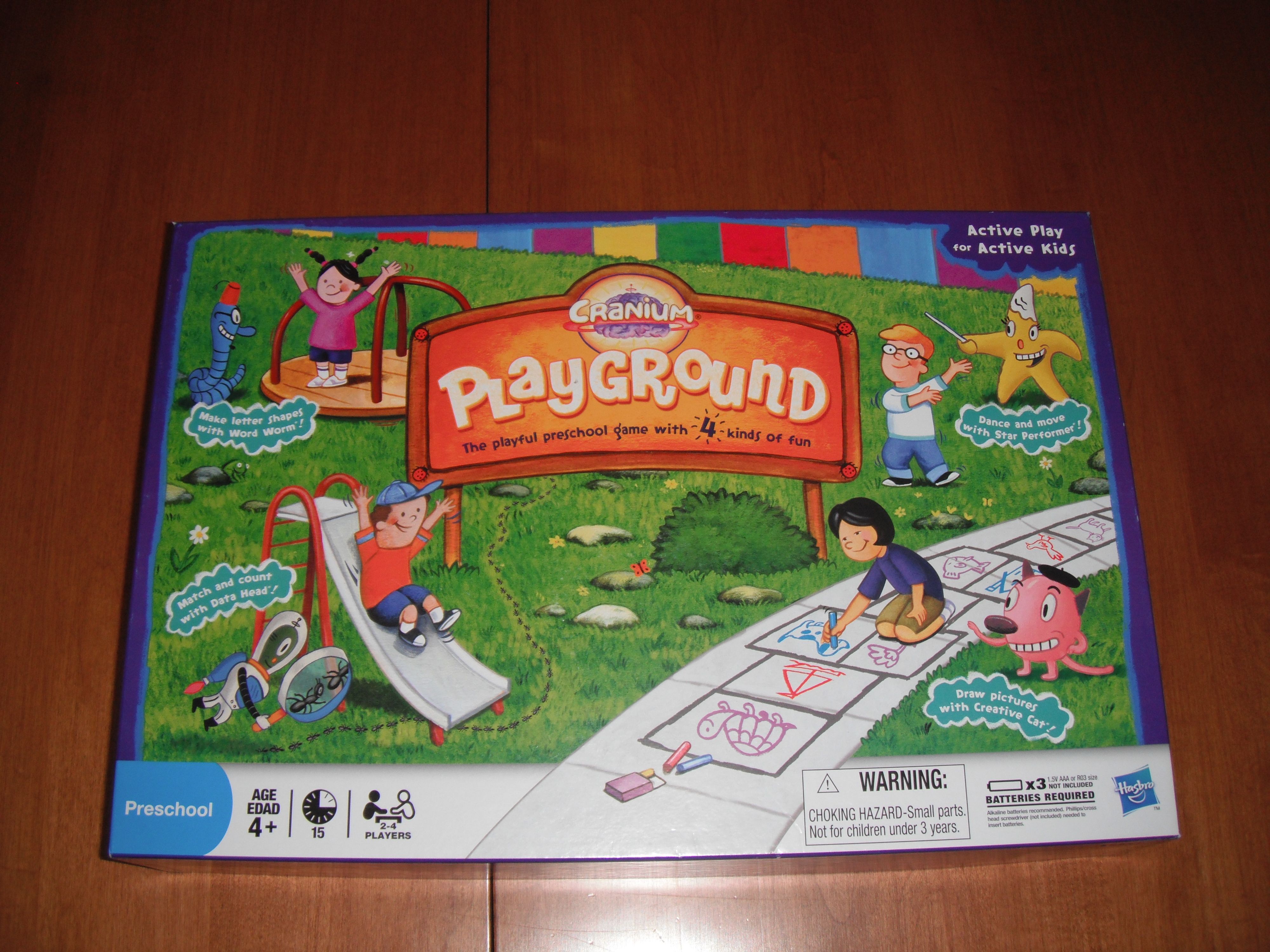 Cranium Playground doboz