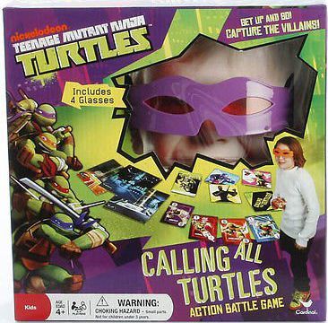 Teenage Mutant Ninja Turtles: Calling All Turtles Card Game box art