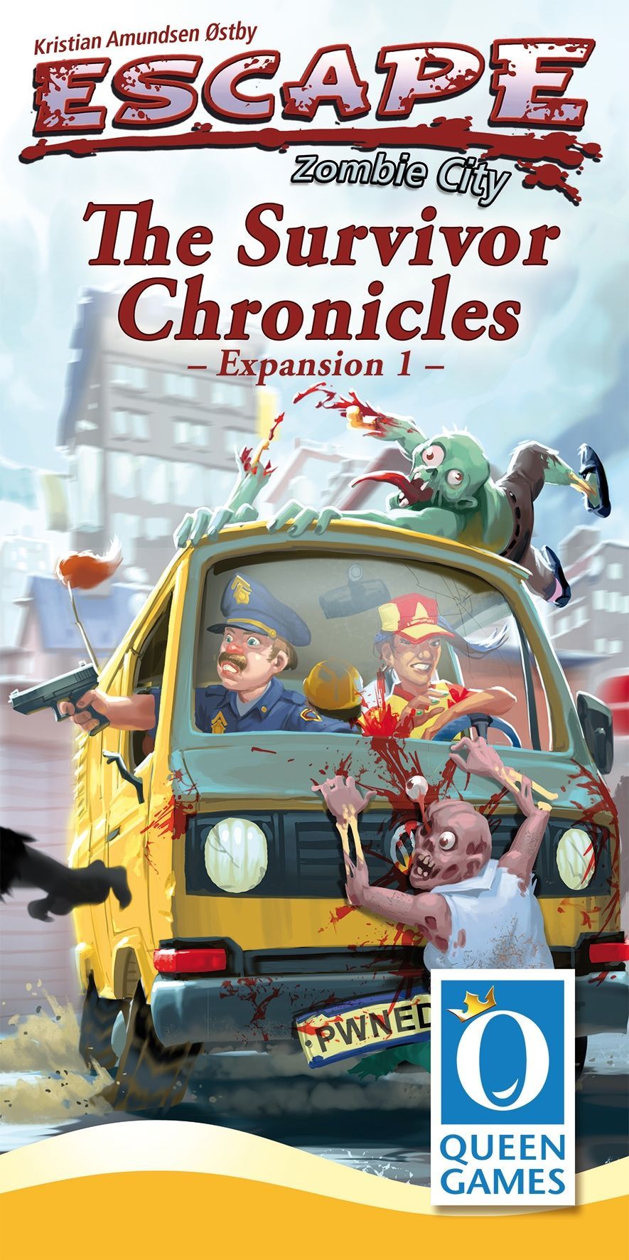 Escape: Zombie City – Expansion 1: The Survivor Chronicles doboz