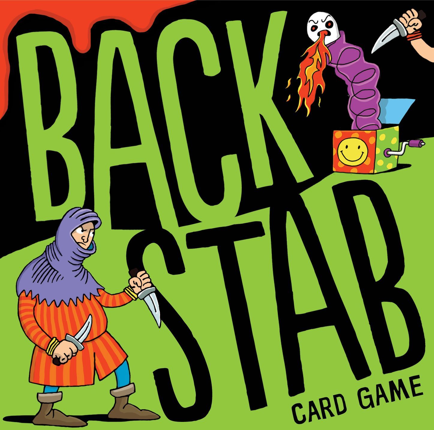 Backstab Card Game box art