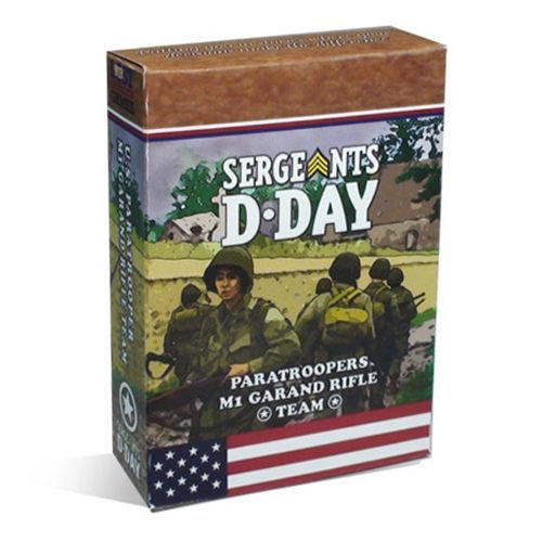 Sergeants D-Day: Paratrooper – M1 Garand Rifle Team box art