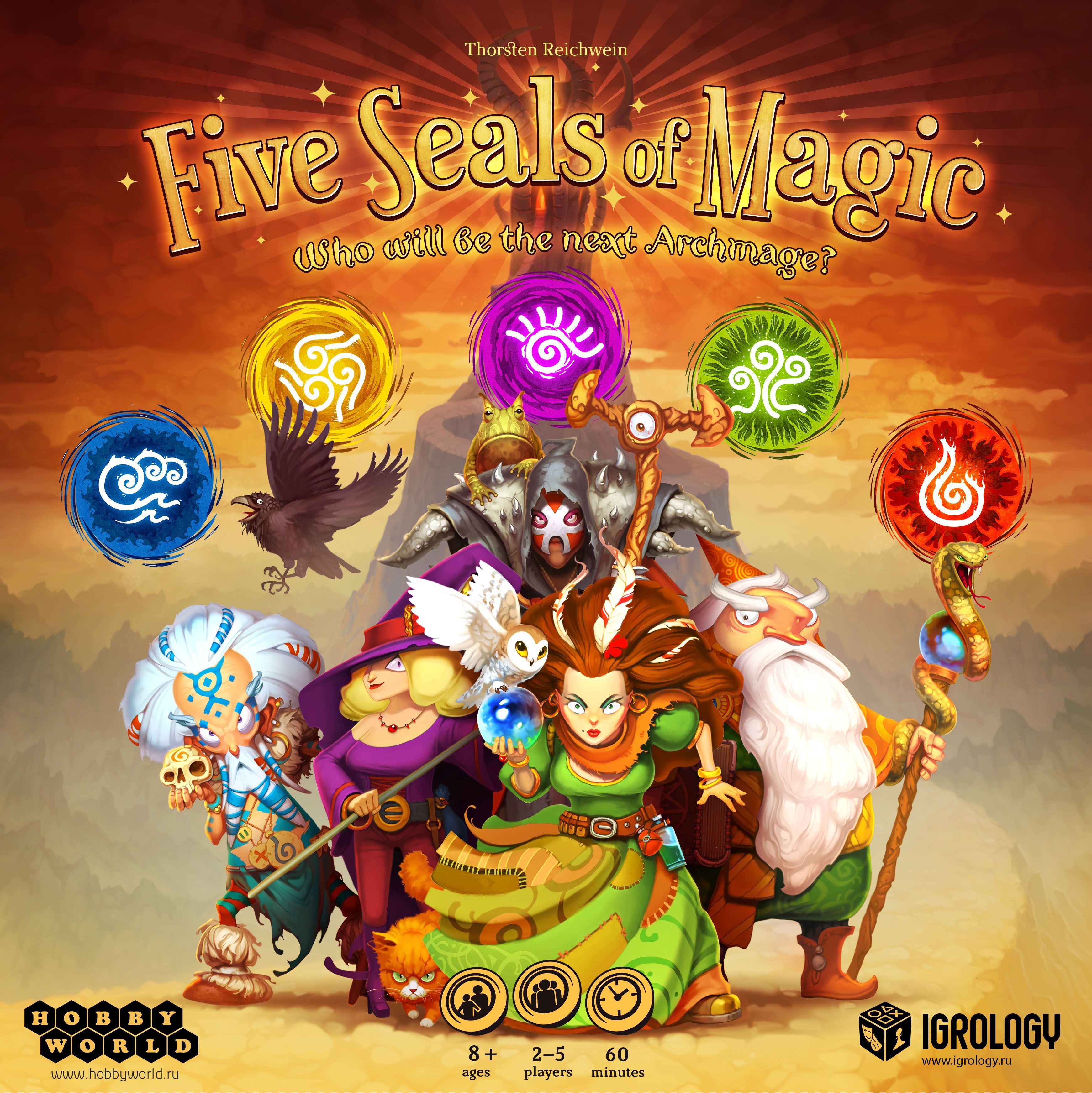 Five Seals of Magic doboz