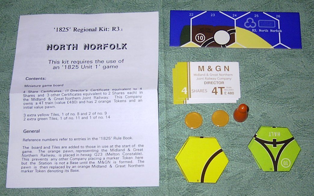 Coperta 1825 Regional Kit R3: North Norfolk